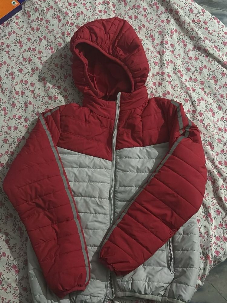 Red jacket