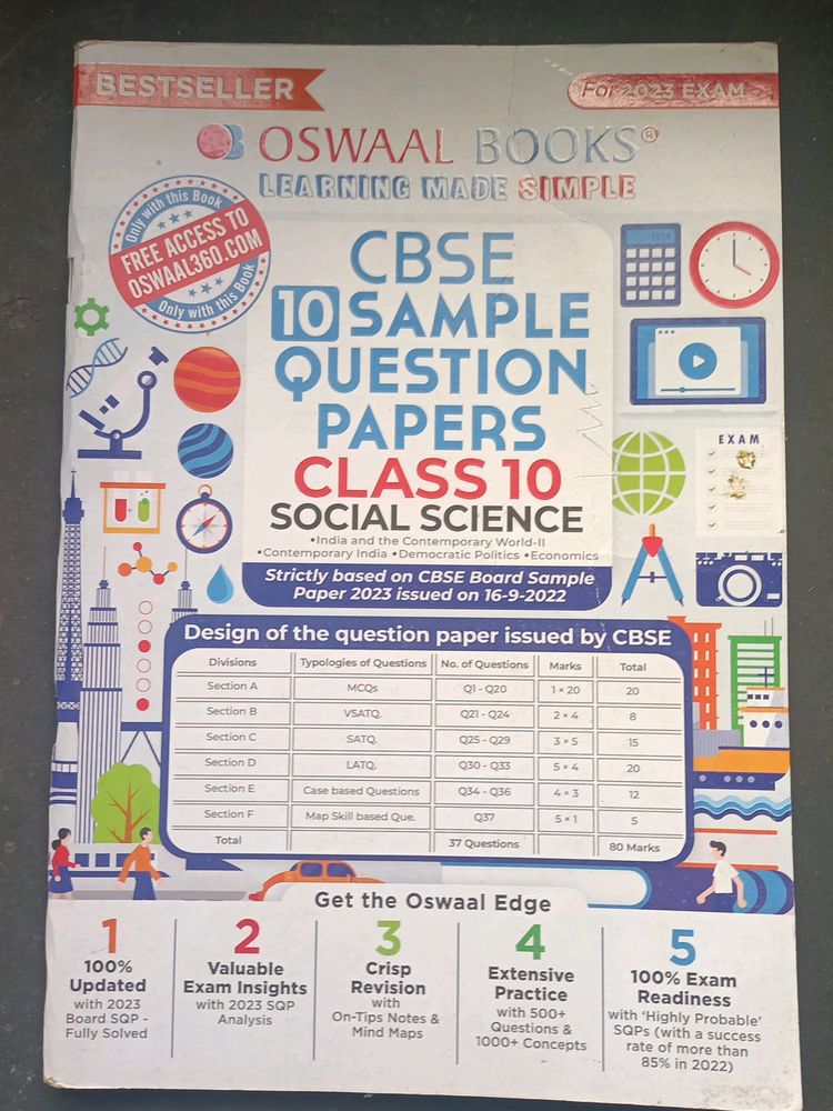 OswalCBSESample Paper Question Social Sci Class 10