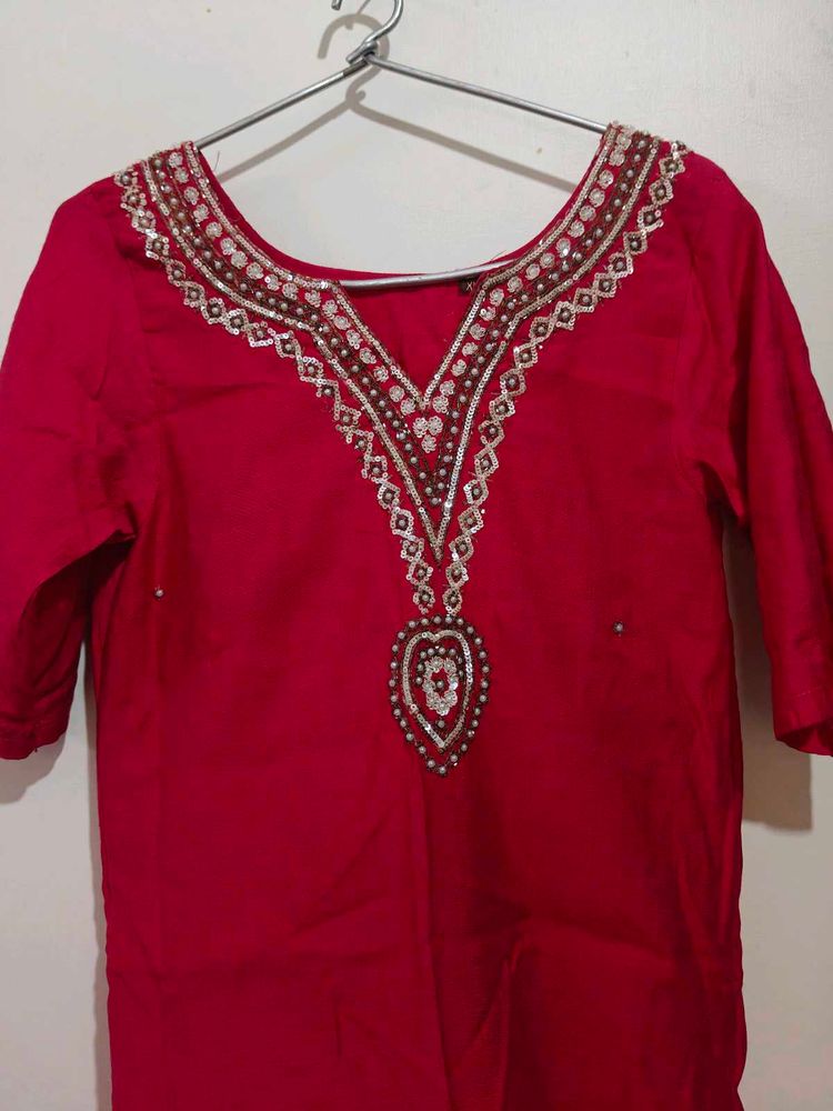 Hand Embroidery Suit