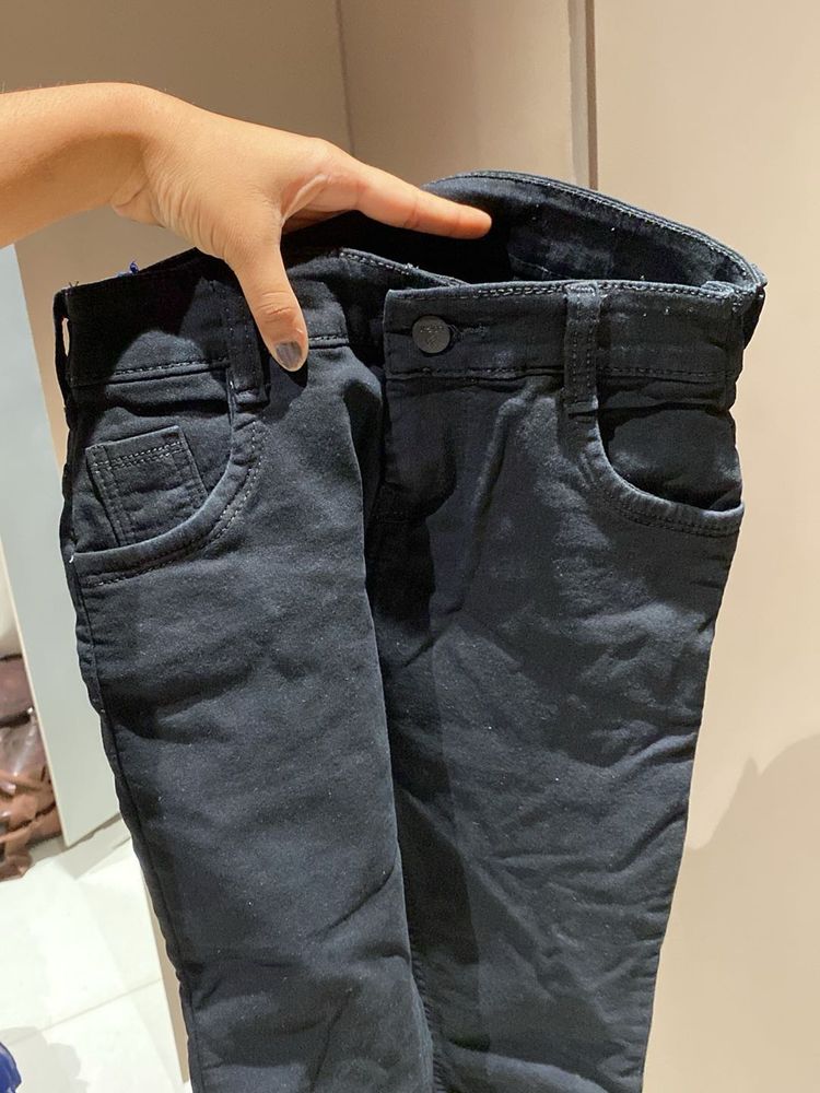 Jet Black Denim Jeans
