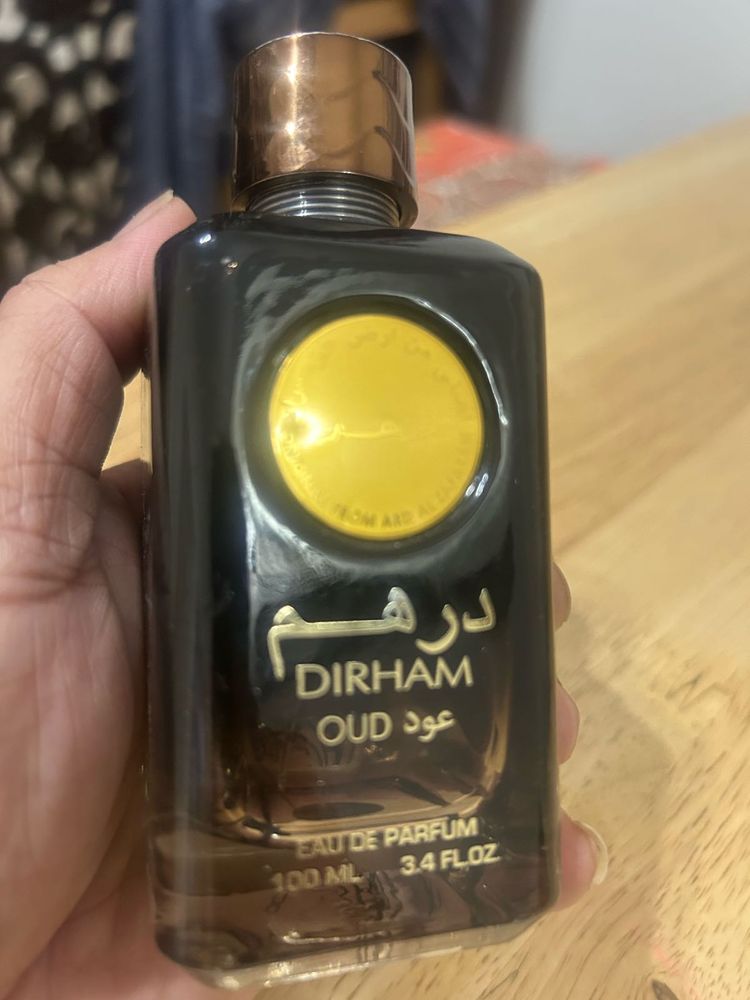 Dirham Oud 3.4 FL OZ Empty