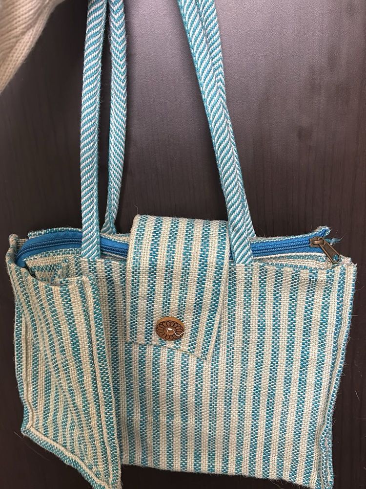 Striped Handbag