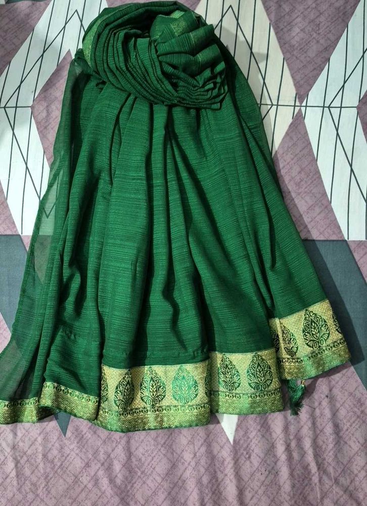 Elegant Green Dupatta