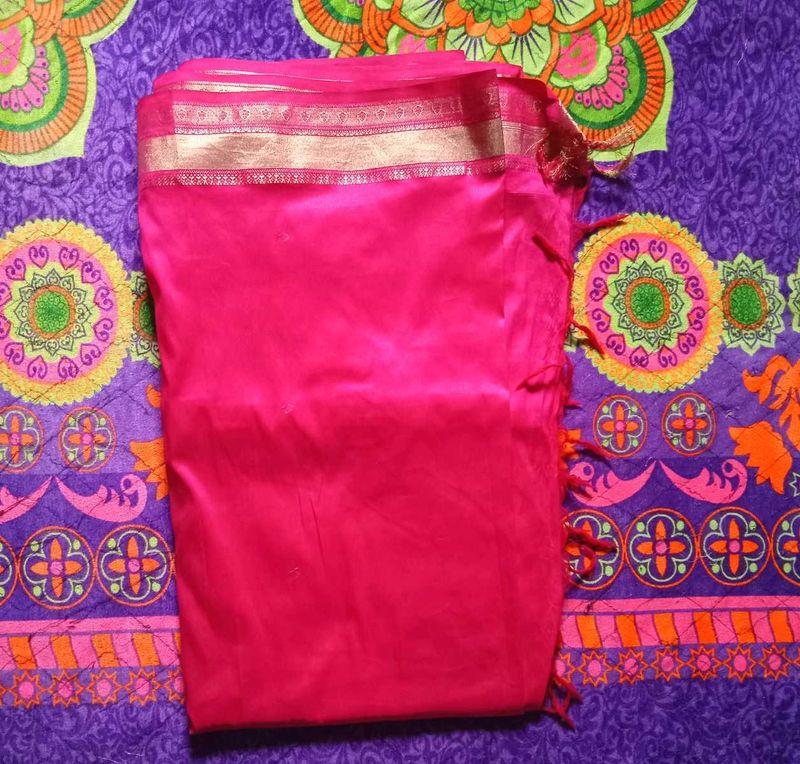 Elegant Pink Saree