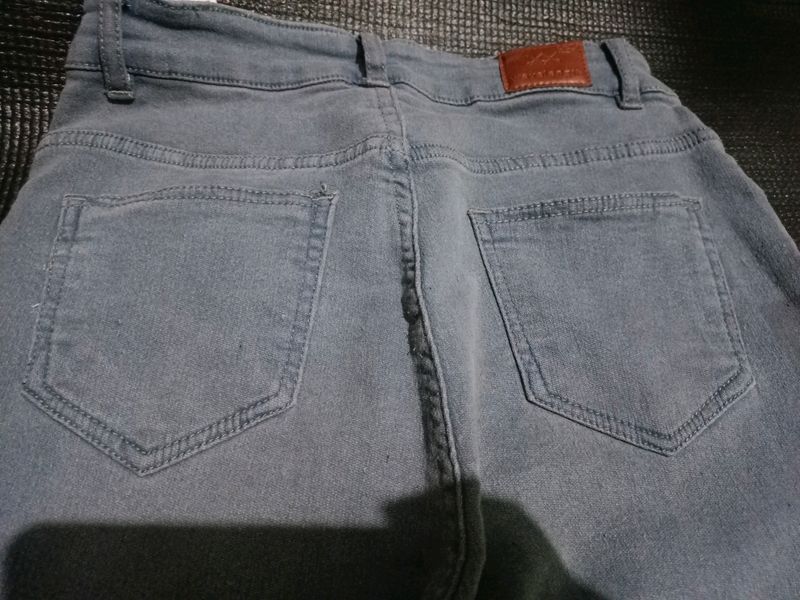 Grey Bootcut Jeans