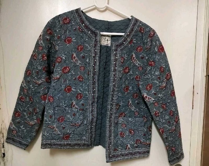 DJ&amp;C Floral Quilted Jacket