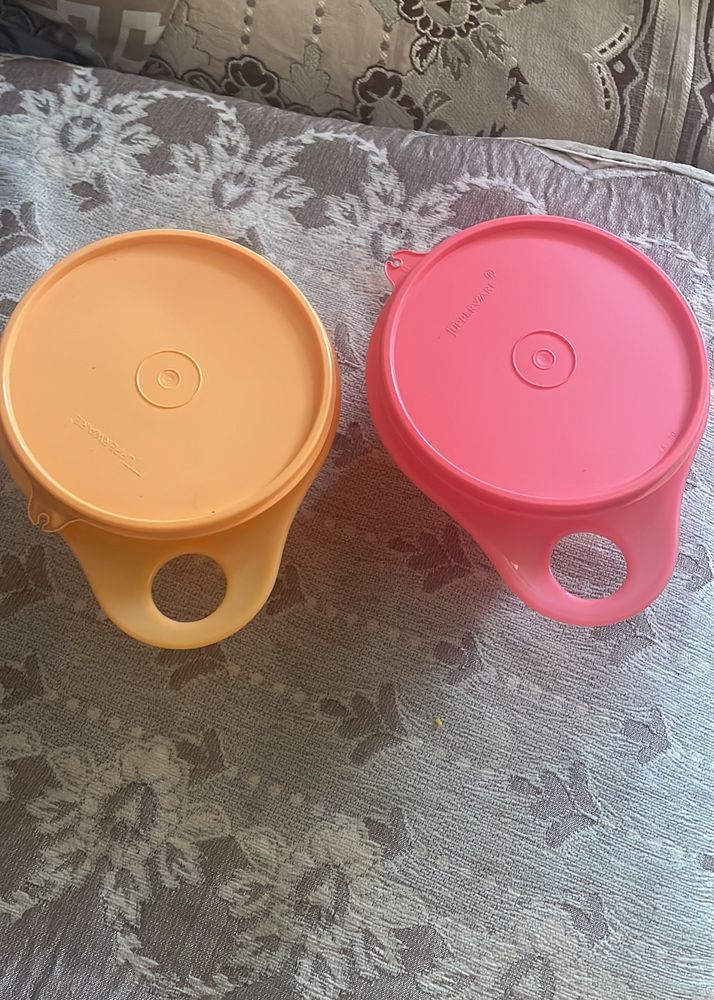 Tupperware 2 Set Of 600 Ml Each
