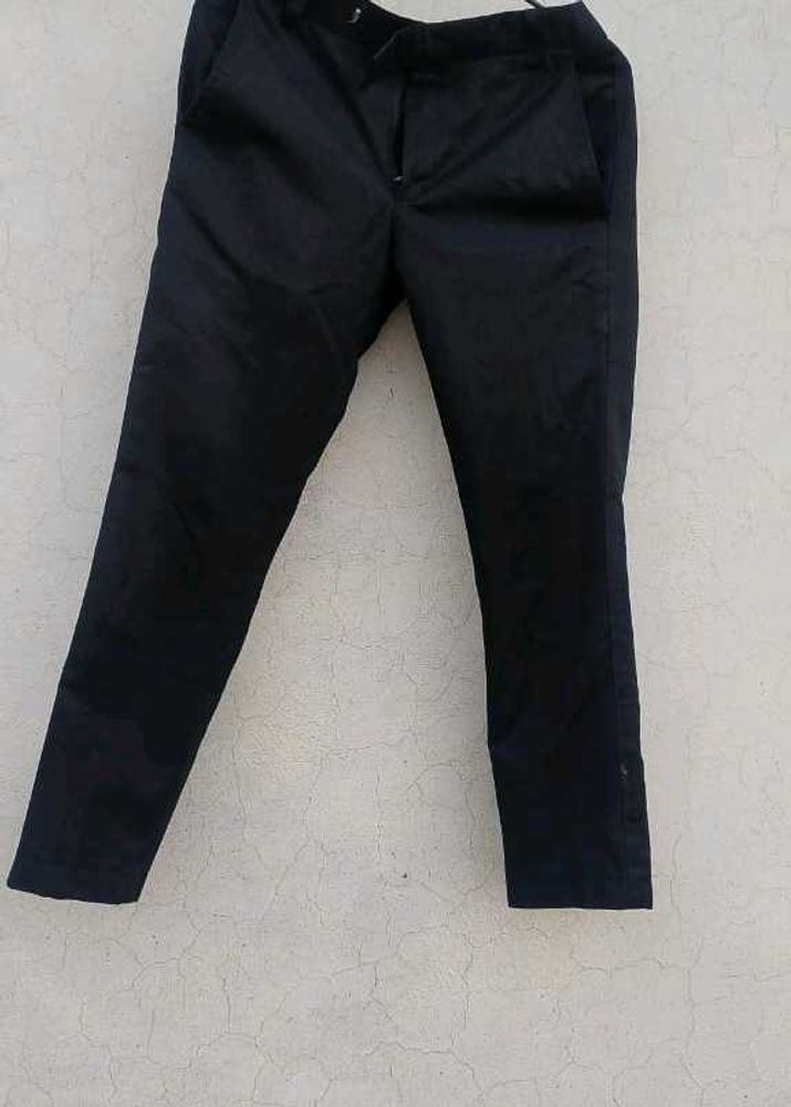 Men's Blue Casual Pants