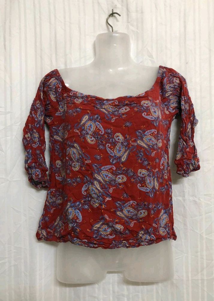 Vero Moda Red Stylish Top