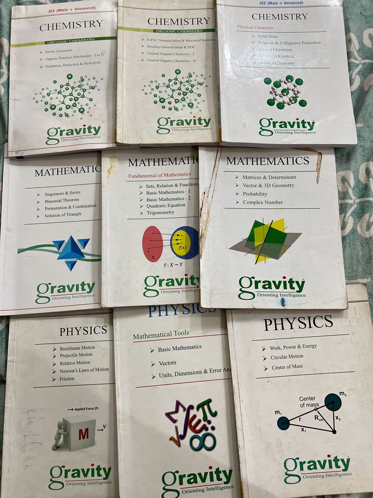 Gravity Pcm 9 Module Jee Main + Adv