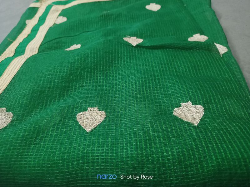 Green Saree