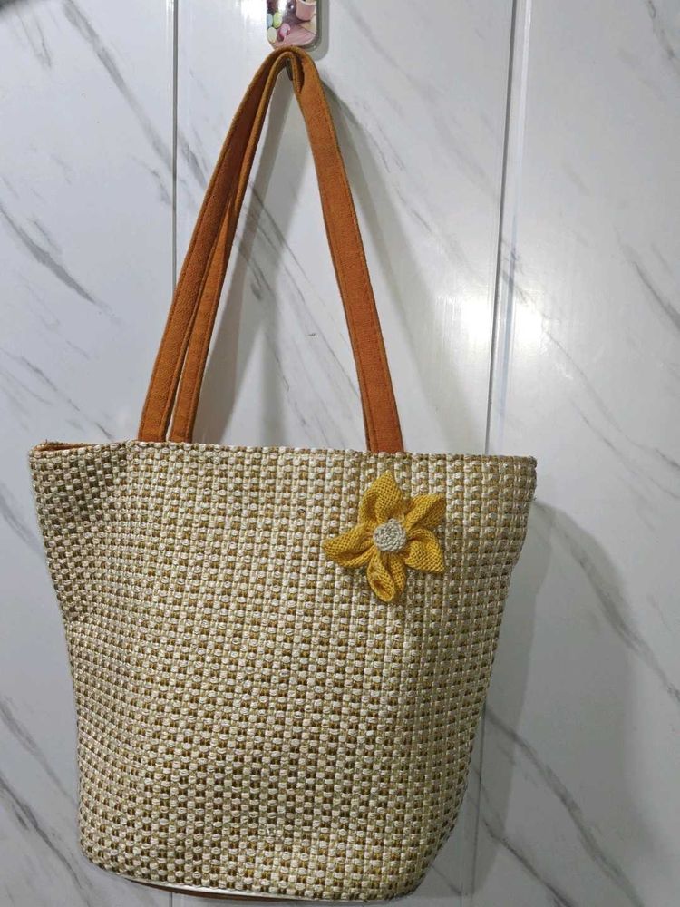 Woven Tote Bag