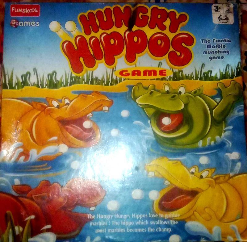 Hungry Hippos Marble Game