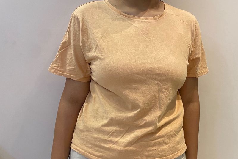 Plain Orange Tee