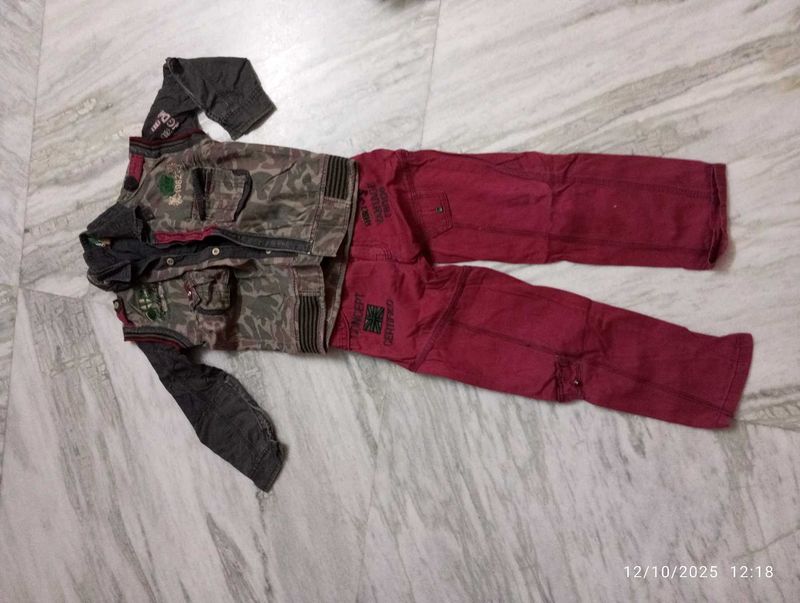 Boys Camo Outfit