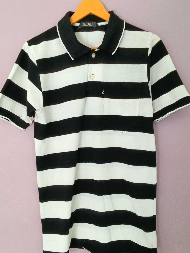 Striped Polo Shirt