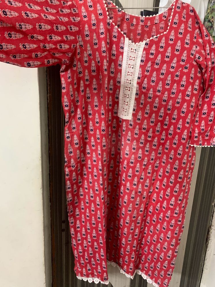 Cotton Printed Kurta
