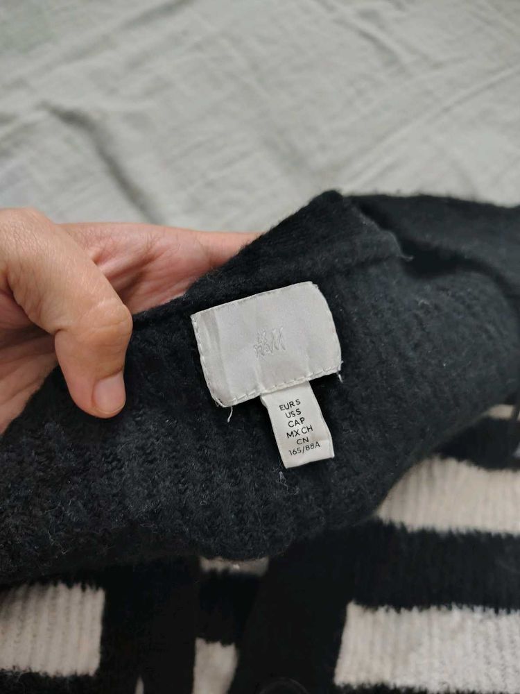 Striped Knit Cardigan