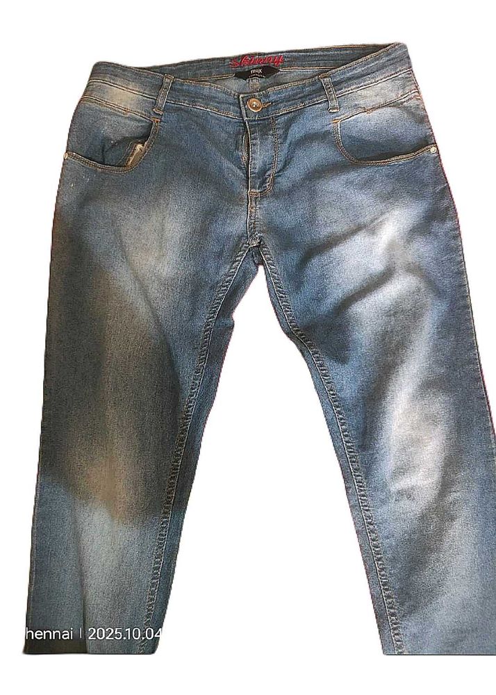 Trendy Denim Jeans Slim Fit