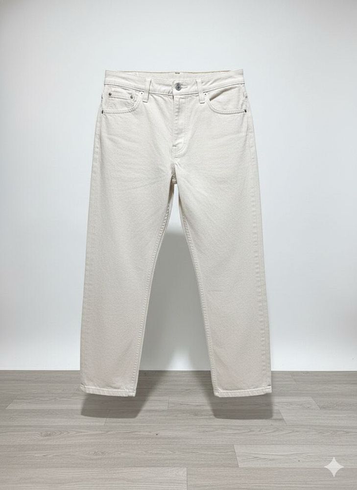 Off-White Straight Leg Jeans