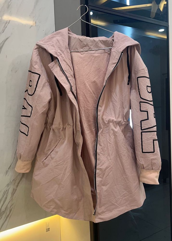 Pink Preety Parachute Jacket