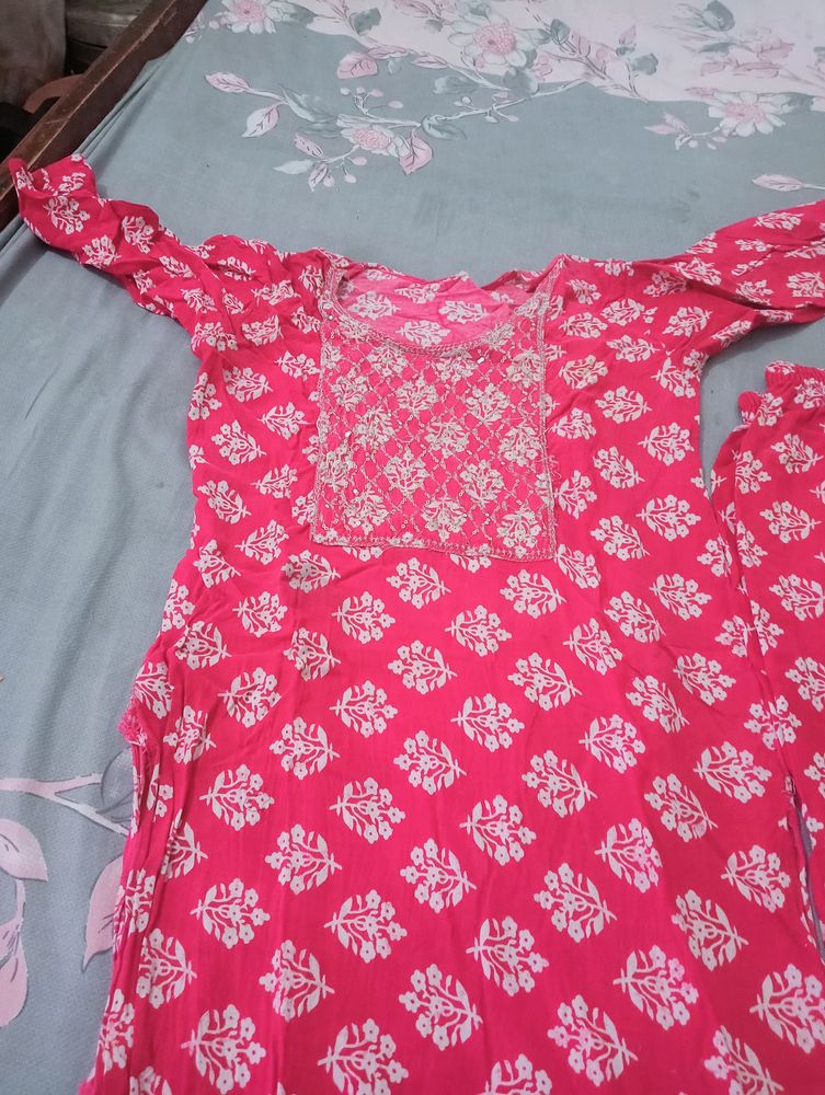 Kurti Plazo Set
