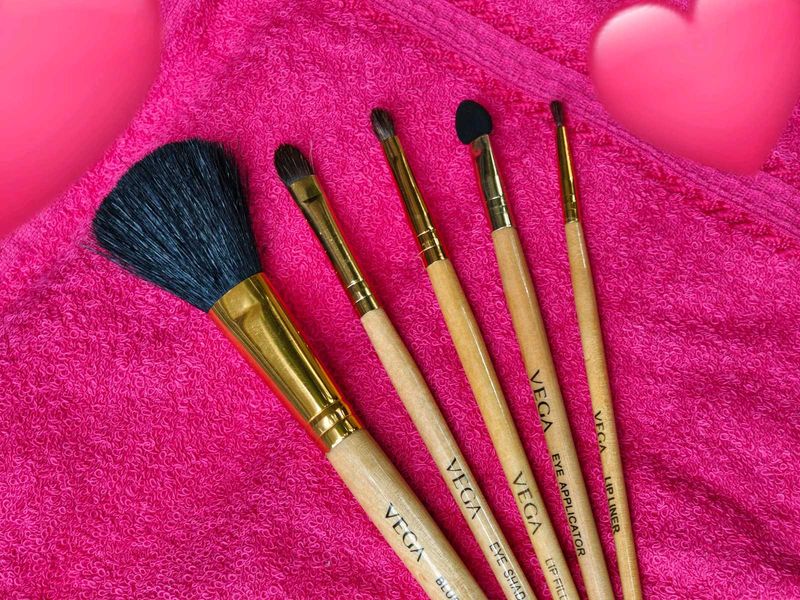 Vega Makeup Brush Set Of 5