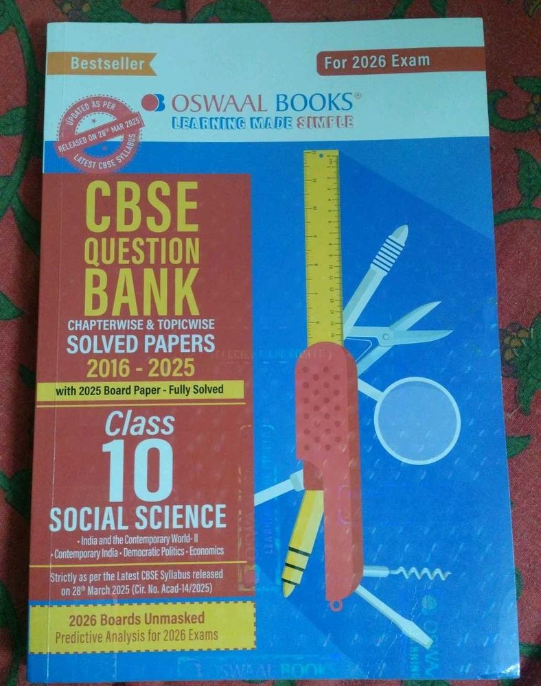 CBSE Class 10 Social Science Question Bank