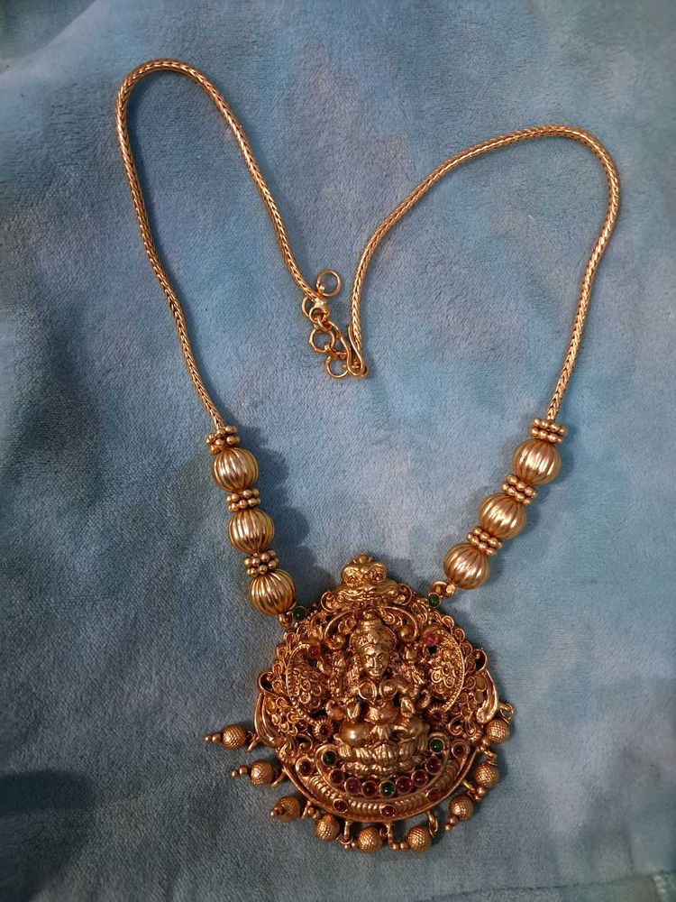 Vintage Lakshmi Gold Necklace