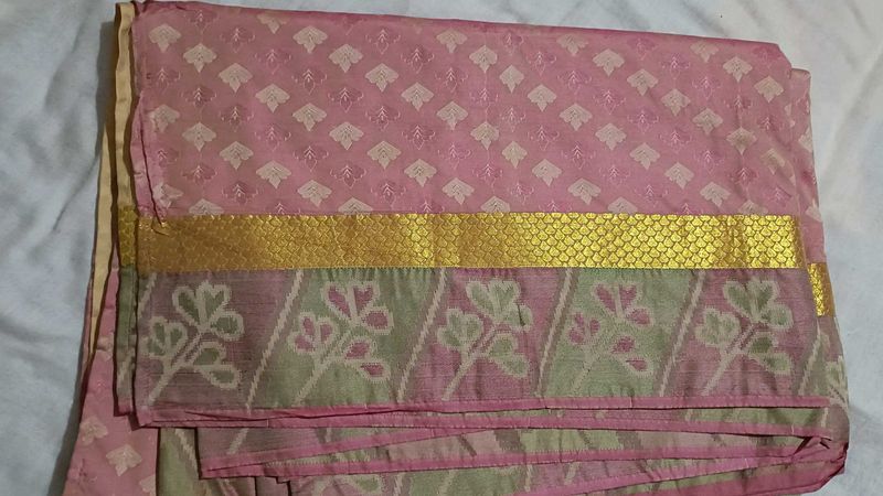 Elegant double shade Saree
