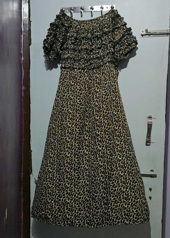 Long Frock Brown