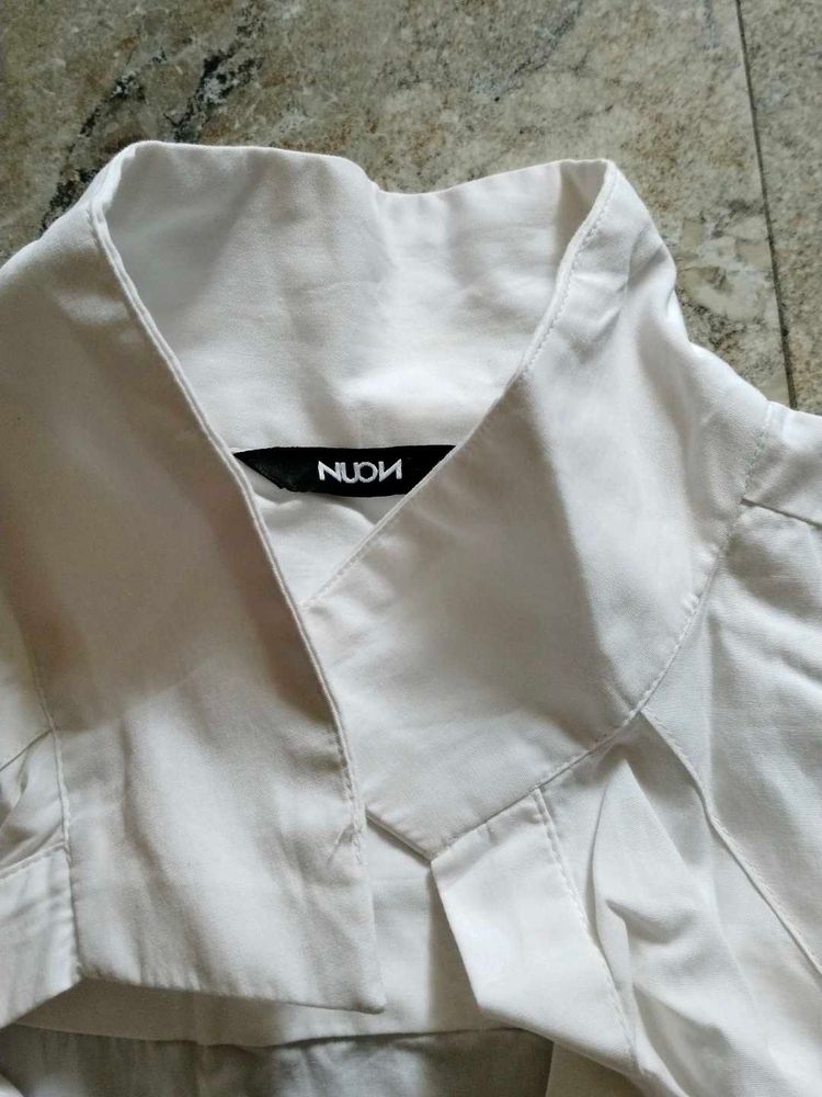 White Button-Down Shirt