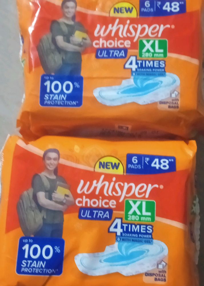Whisper Sanitary Pads