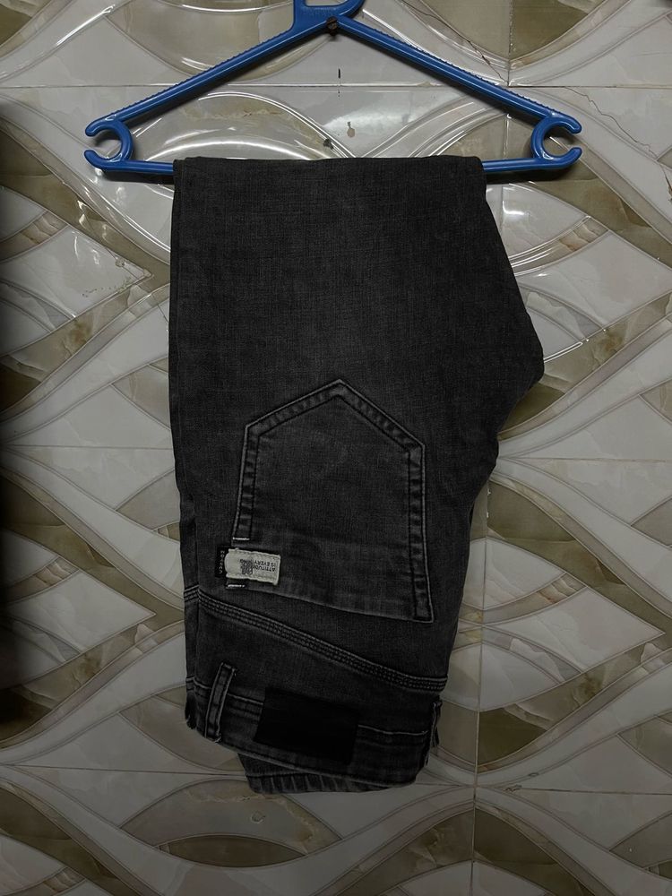 Charcoal Denim Jeans