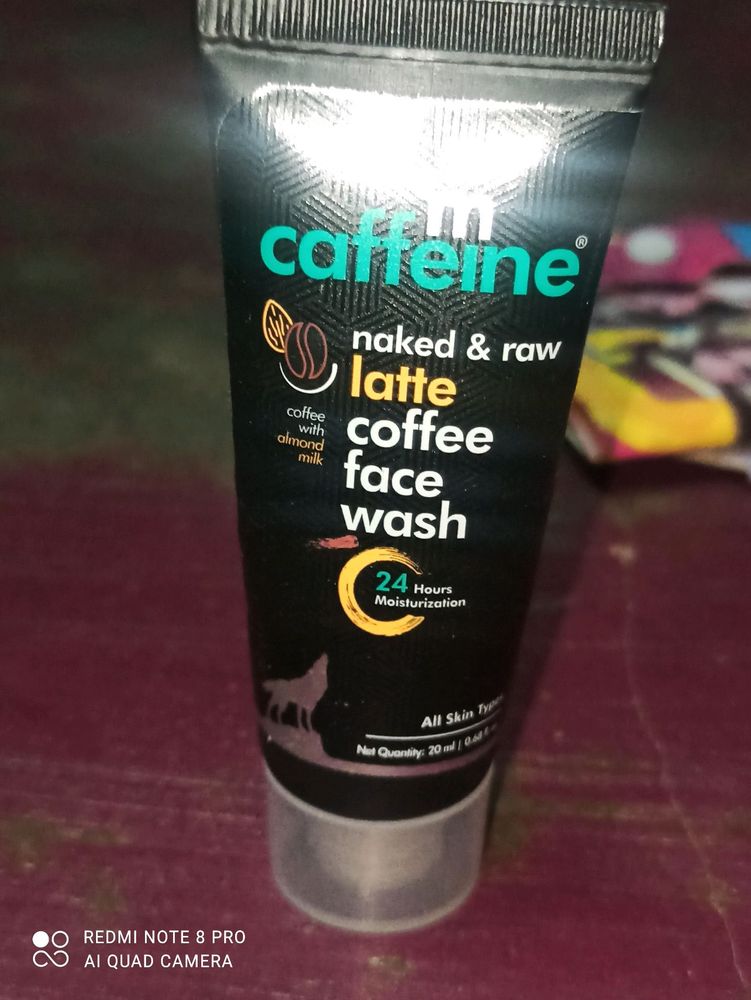 combo of mCaffeine Coffee Face Wash for Oil Control and Deep Cleansing (20ml) and Amour Night cream