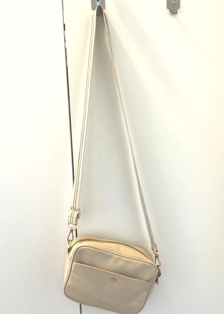 Monokel Beige Crossbody Bag