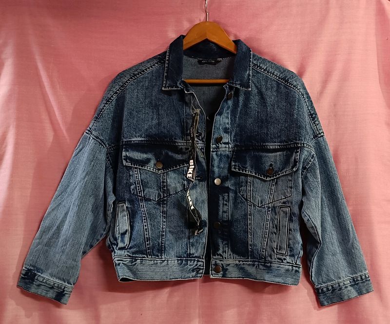 Korean Style Baggy Denim Jacket