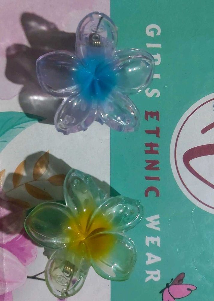 Flower Hair Clips