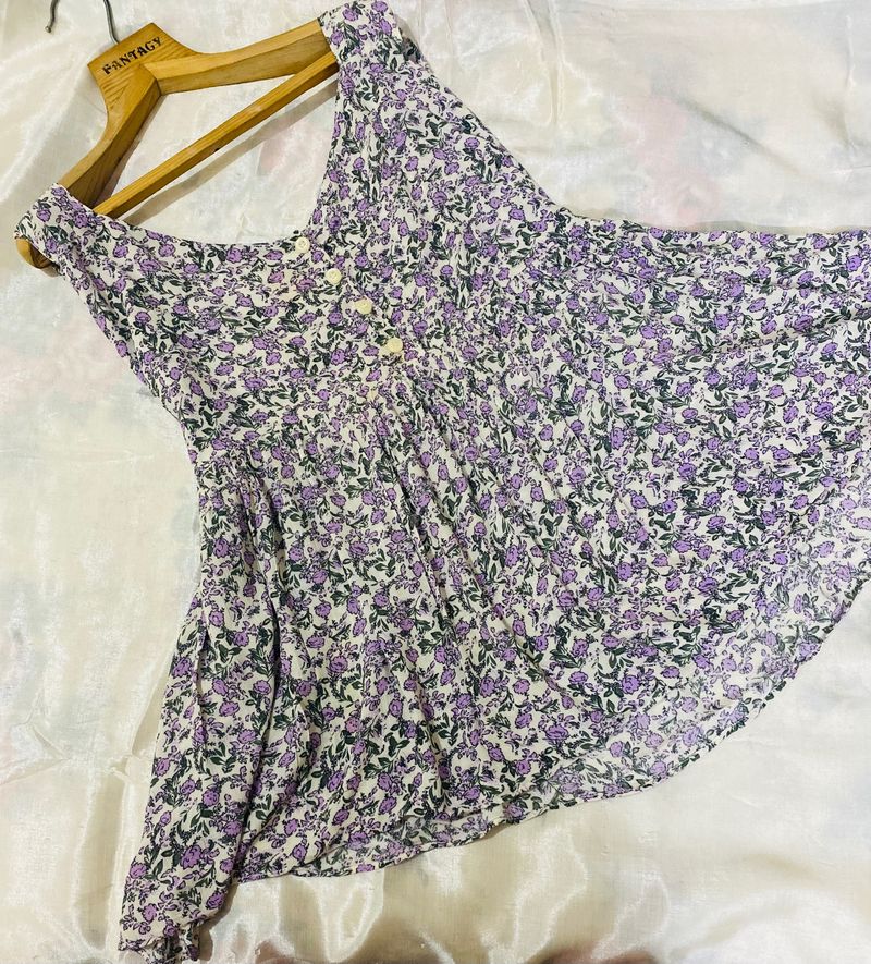 Stunning Floral Crop Top