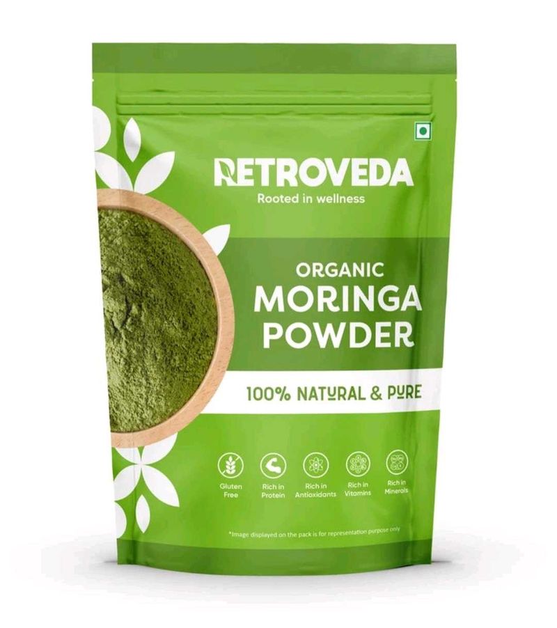 Retroveda Organic Moringa Powder