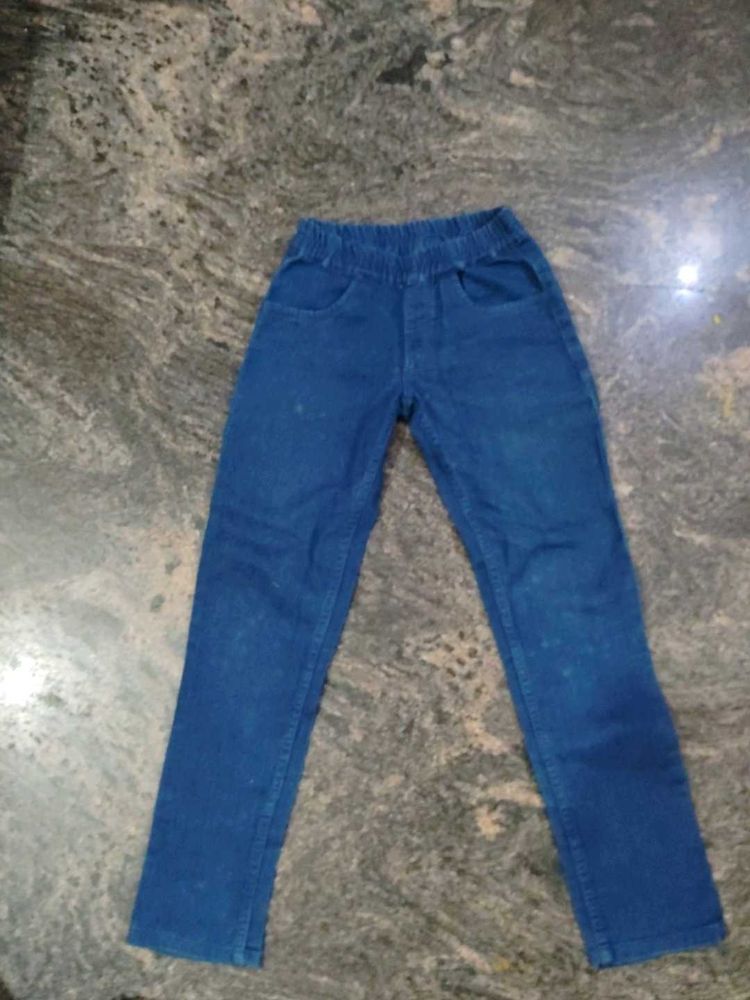 Girls Blue Denim Jeans