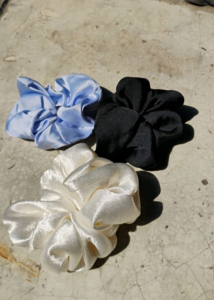 Pack Of 3 Scrunchies Or Rubber Band