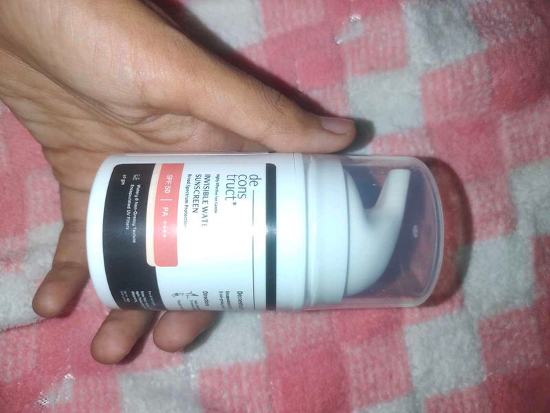 Deconstruct Invisible Sunscreen