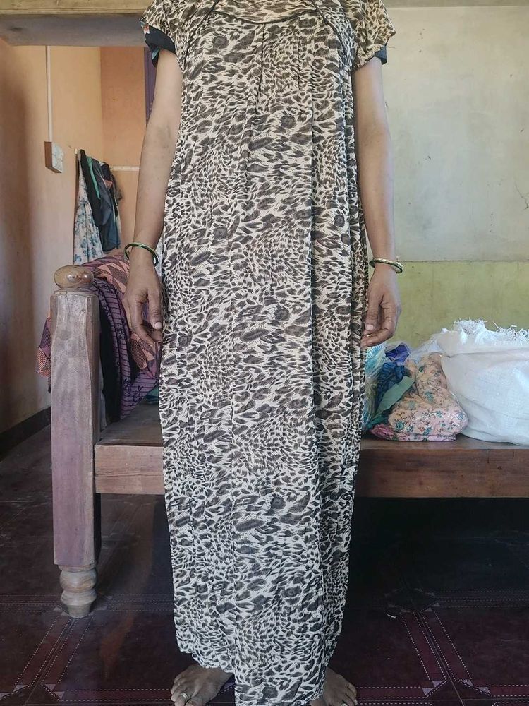 Leap ord Print Nighty