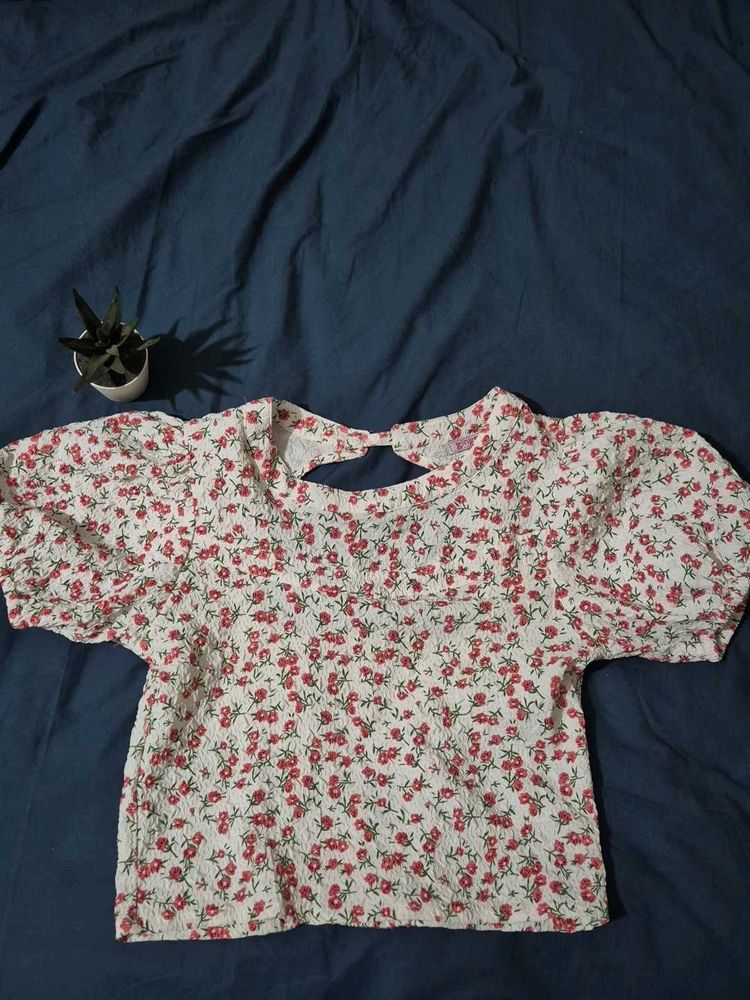 Cute Floral Top