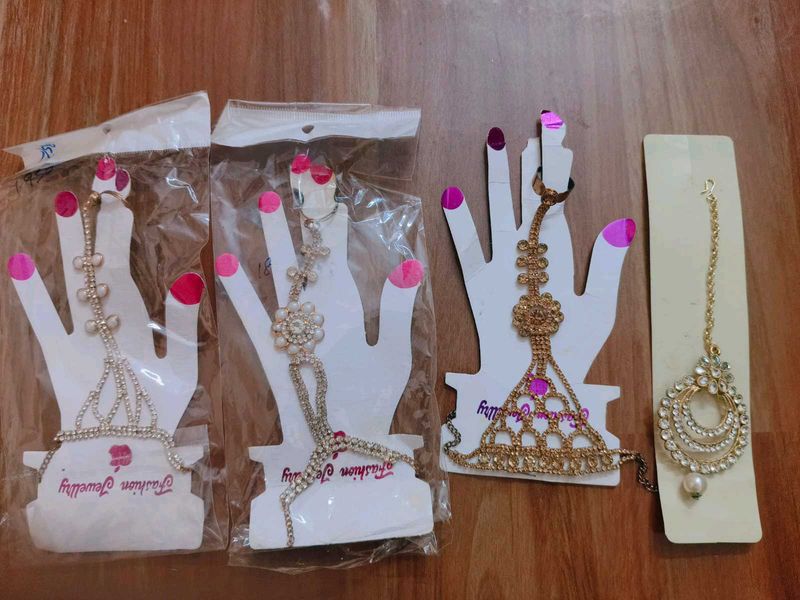 3 Breslet+ 1 mangteeka New
