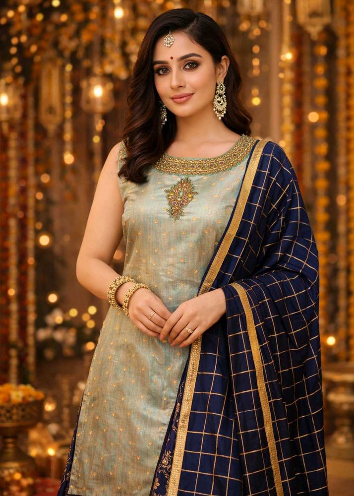 Patiyala dress 😍💚 💙