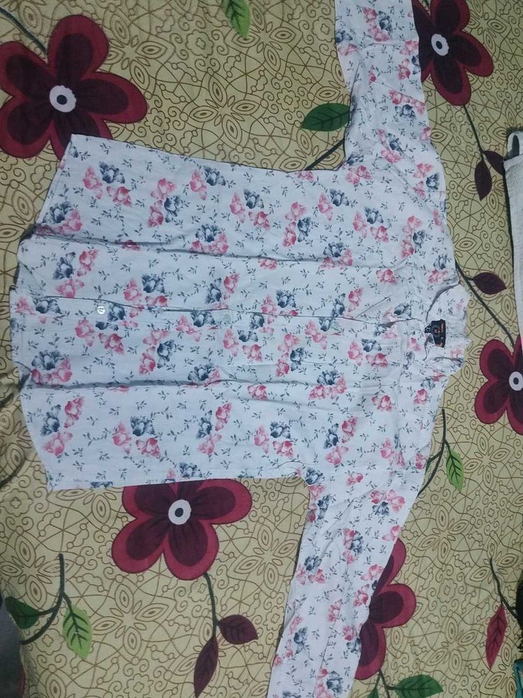 Floral Print Shirt