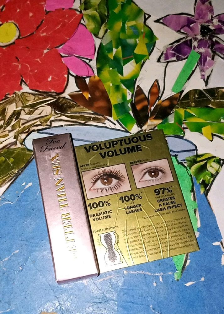 Too Faced Better Than Sex Mascara + Lip Injection