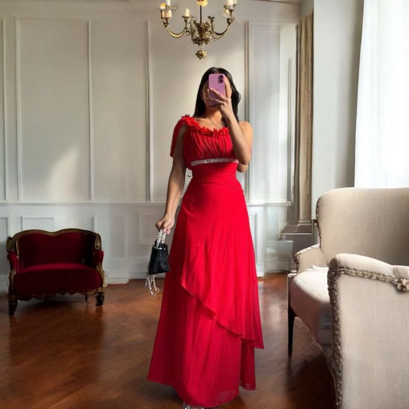 Red Long Dress
